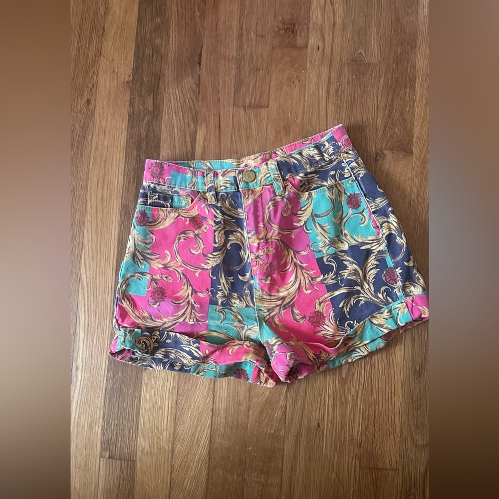 High waist mom short